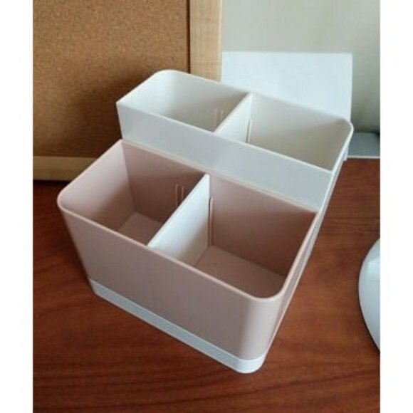 New Desktop Storage Organizer Pencil Card Holder Box Container for Desk - Picture 3 of 3